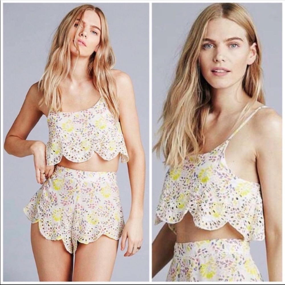 Free People boho cami bra top